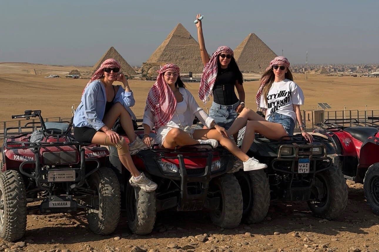 All-Inclusive Luxury Pyramids Tour with Camel Ride & Quad Bike