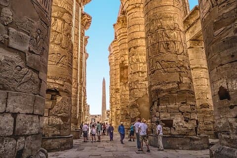 Final Day Luxor East Bank Tour – Karnak & Luxor Temples + Airport