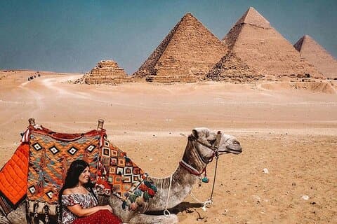 Giza pyramids,Sphinx,Camel ride and ATV quad bike guided tour