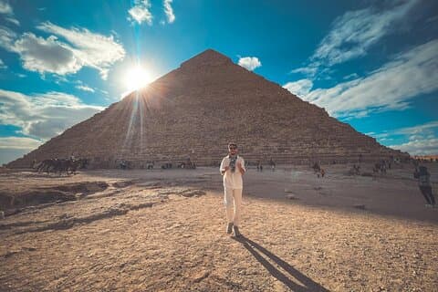 Tour to Giza Pyramids, Sphinx, Memphis, and Sakkara