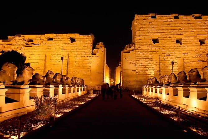 Luxor Karnak Temple Sound and Light Show with Dinner and Transfers