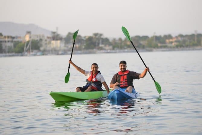 Luxor Kayak riding on the Nile
