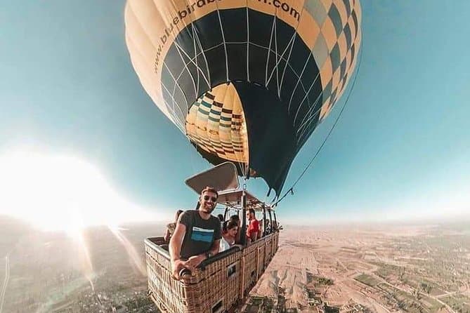 Un forfait Montgolfière avec le meilleur de Louxor Excursion d'une journée