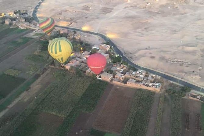 Hot-Air Balloon ride over the ancient wanders of luxor