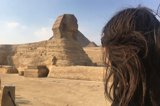 Hurghada: excursie naar Caïro per vliegtuig met piramides en het Grote Egyptische Museum of het oude museum