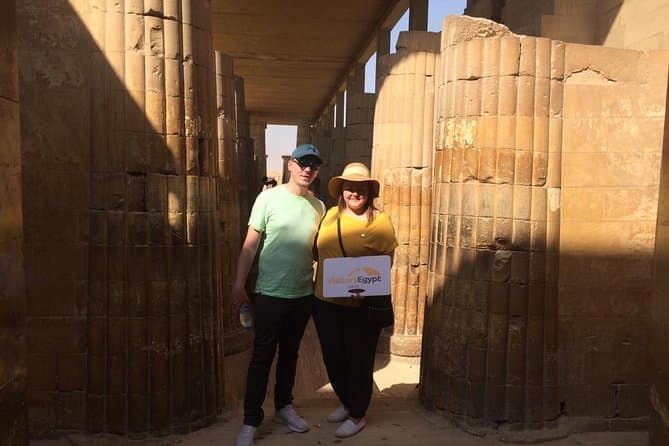 Giza Pyramids, Memphis , Saqqara and Dahshur tour .