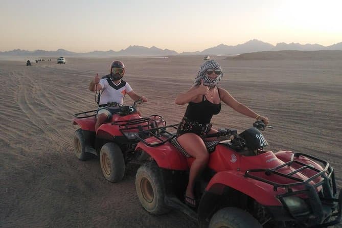 Hurghada Quad Bike Safari: Full-Day Trip to Sahara Park