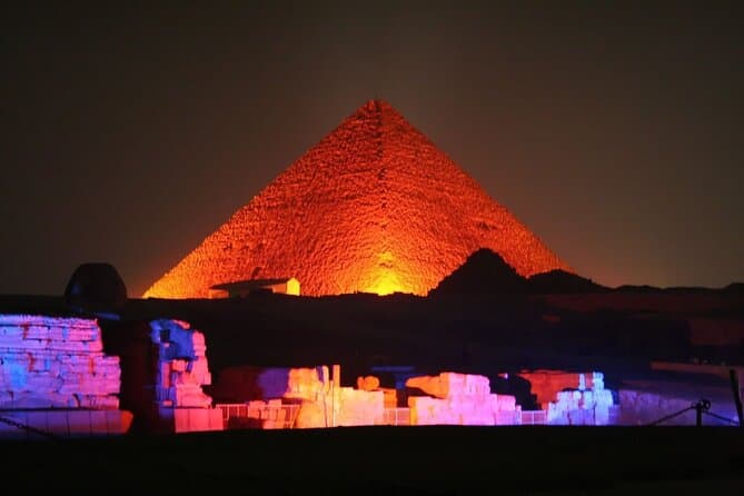 Sound&light show,Giza pyramids-Friends-families,couples,solo
