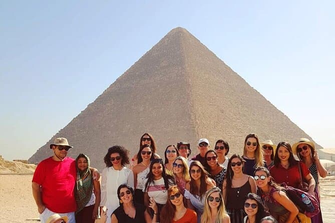 Pyramids, Museum & Khan Khalili Market Tour from Hurghada by Air