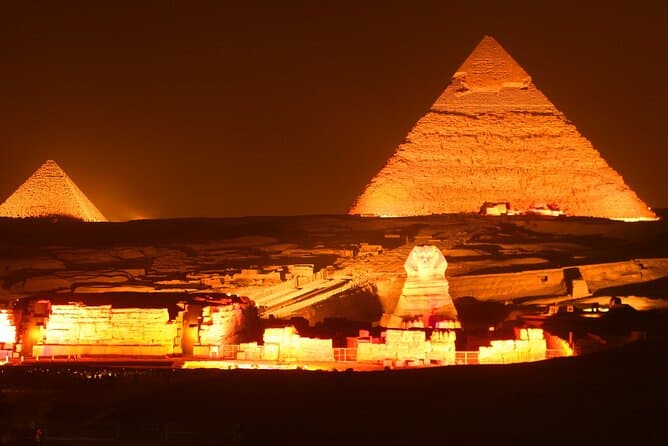 Sound and Light Show Private Tour at the Pyramids