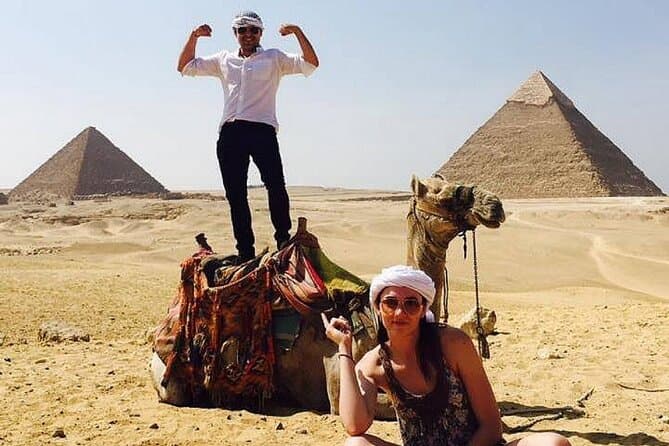 Cairo : Marvel The Great Pyramids , Sphinx with Camel Ride , Sakkara & Memphis