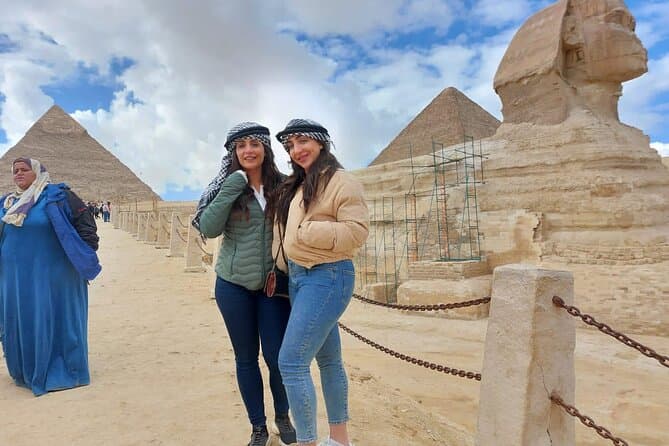 Full Day Giza pyramids and Cairo Museum day tour from Luxor by domestic flight