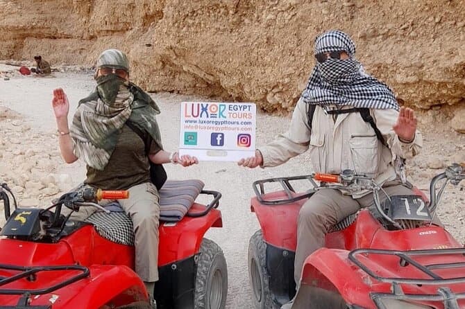 جولة خاصة بالدراجات الرباعية في الأقصر
