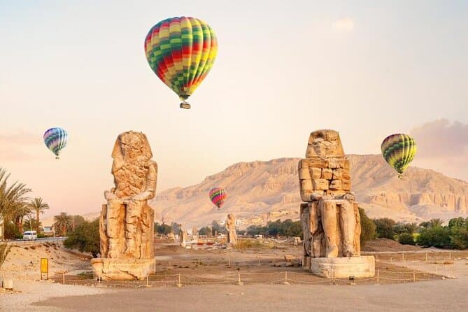 Hurghada:2-Day Luxor Tour with Hot Air Balloon and sail boat