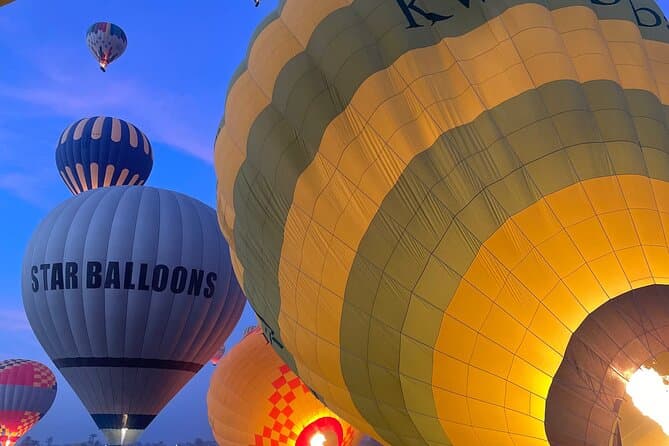 Vol en montgolfière à Louxor, en Égypte