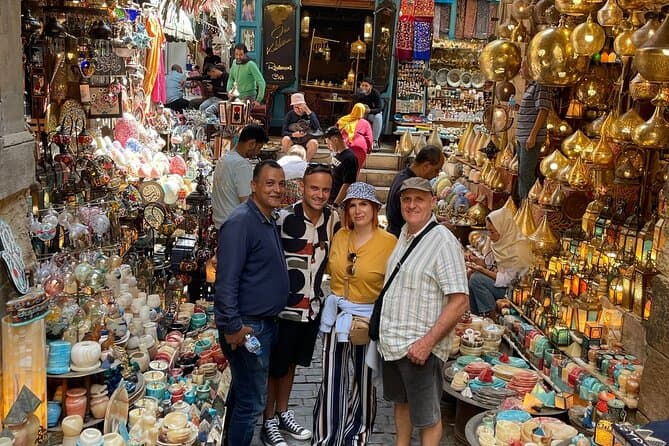 Cairo Shopping tour Private Papyrus Essential oils Bazar Cotton