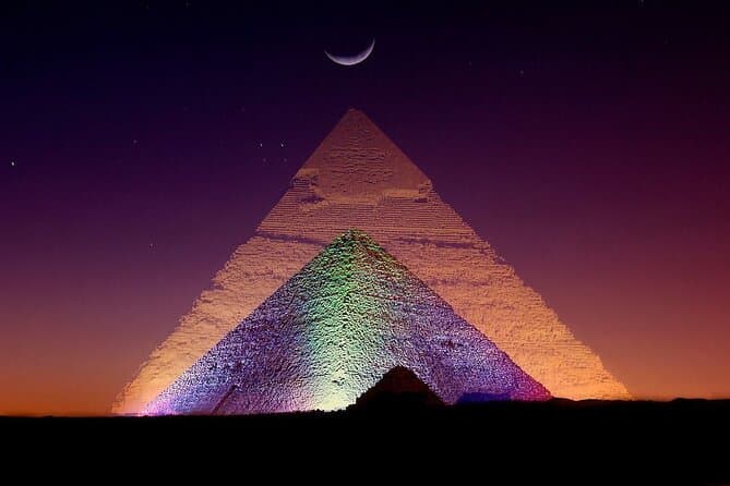 Sound and Light Show Guided Activity in Giza Pyramids