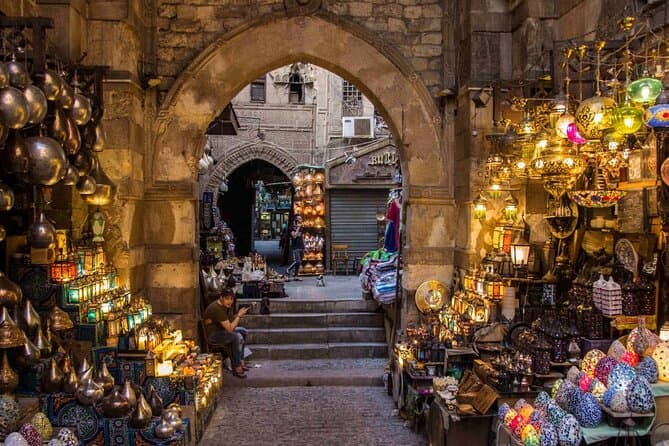 Exploring Cairo's Khan Khalili Bazaar on Half-Day Tours