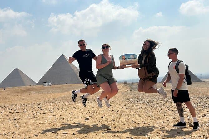 Half-Day Giza Pyramids & Sphinx with Camel/Quad Ride & Lunch