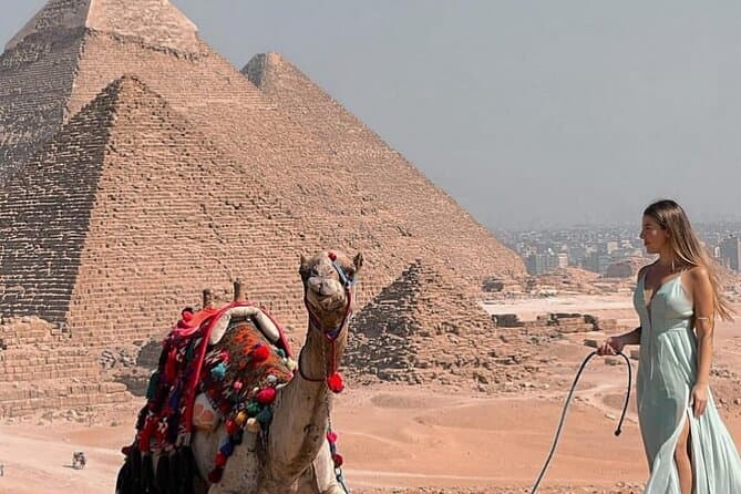 4-Hours private Tour Giza Pyramids, Sphinx, Lunch,One Hour ATV bike & camel ride