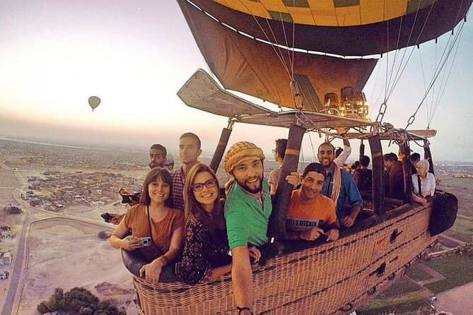 Luxury Hot Balloon Ride in Luxor with Hotel Pickup