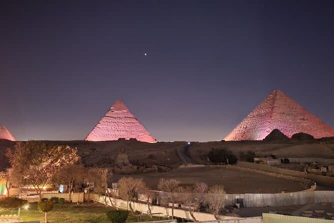 Pyramids of Giza Private Evening Tour with Sound & Light Show