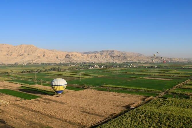 Hot Air Balloon in the Sky of Luxor