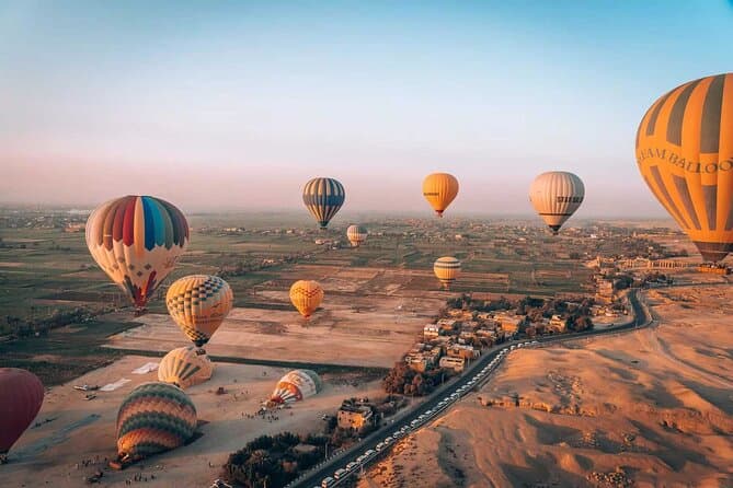 Hot Air Balloon and West Bank Tour