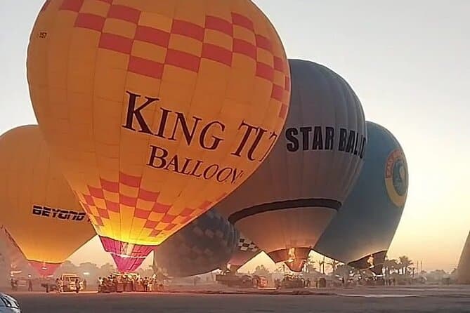 Sunrise Hot Air Balloon Ride over Luxor Ancient Wonders