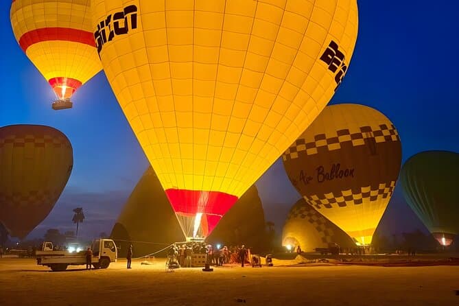 Luxor Sunrise Hot Air Balloon Ride with Hotel Transfers