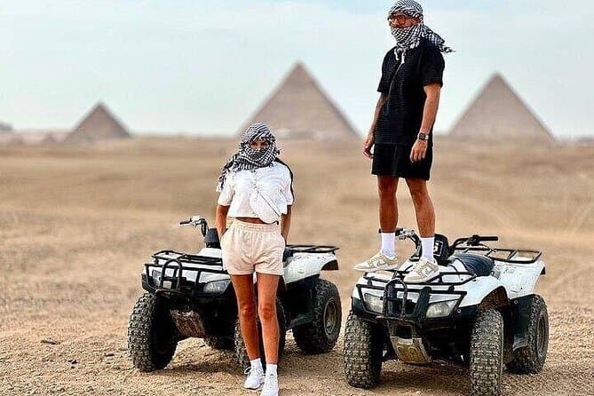 Marvel The Great Pyramids, Sphinx , ATV, CAMEL Ride ,Entrance fee