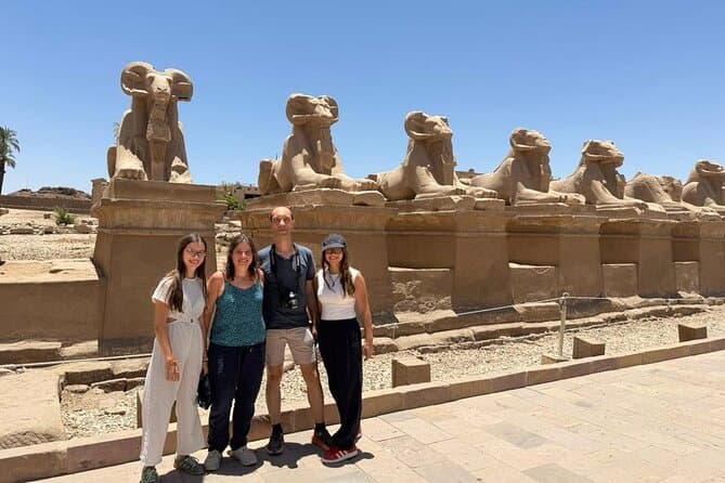 Full-Day Luxor private Tour from Cairo / Giza by Plane include lunch