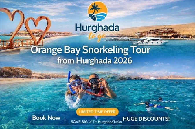 Hurghada Orange Bay VIP Boat Trip Snorkeling Lunch Hotel Transfer