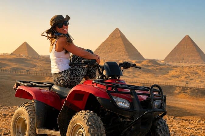 2-Day Cairo Adventure: Pyramids, ATV Ride, Camel -City Highlights