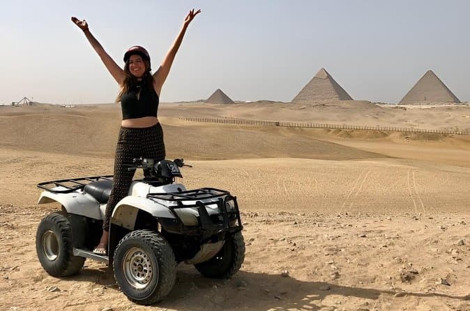 ATV Quad Bike Adventure at the Giza Pyramids