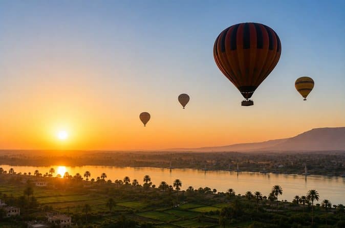 Private Luxor Temples with Hot Air Balloon from Hurghada