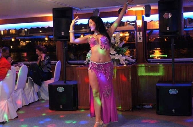Cairo: Nile Dinner Cruise, Belly Dance & Tanoura
