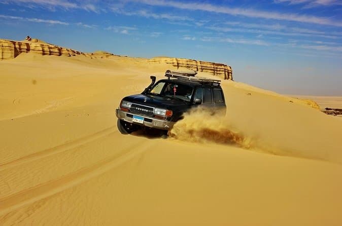 Fayoum Desert Escape Safari Sandboarding and Lunch