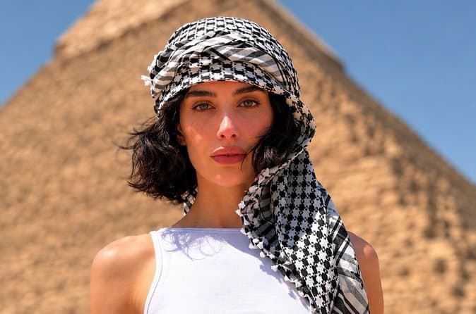 Giza Pyramids with Sphinx & 9 pyramids with Camel and Lunch