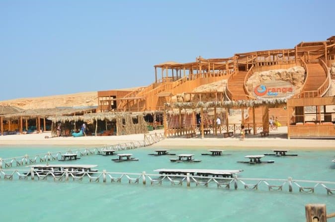 Hurghada orange bay island, snorkeling and lunch