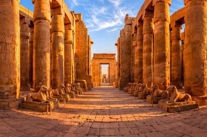 Luxor East Bank Tour, Karnak, Luxor Temple & Lunch, Felucca Ride