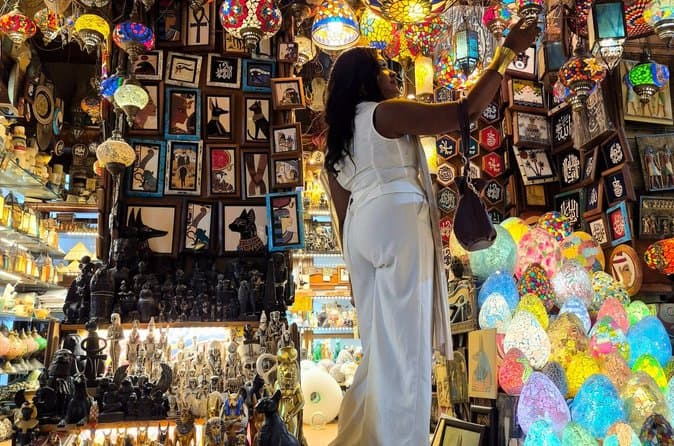 VIP Cairo Night Tour: Khan El-Khalili Market, Downtown, Dinner