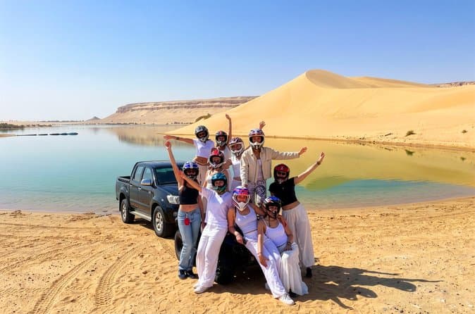 Cairo Fayum Oasis 4*4 Desert Safari, Sand Surf ,Waterfall Tour