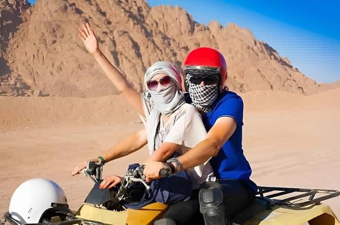 Hurghada Desert Safari ATV, Buggy, Camel Ride and Dinner