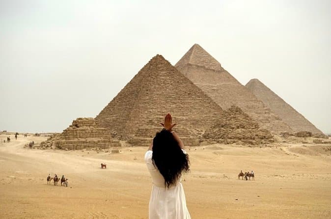Giza Pyramids & Sphinx Tour | Inside Pyramid, Camel Ride & Lunch