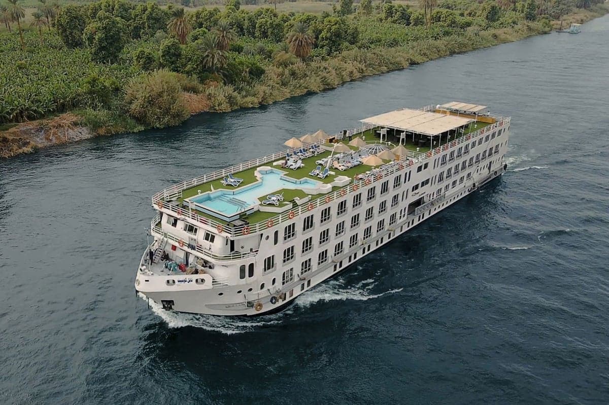 Alma, a Nile cruise ship