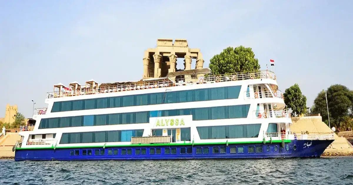 Alyssa, a Nile cruise ship