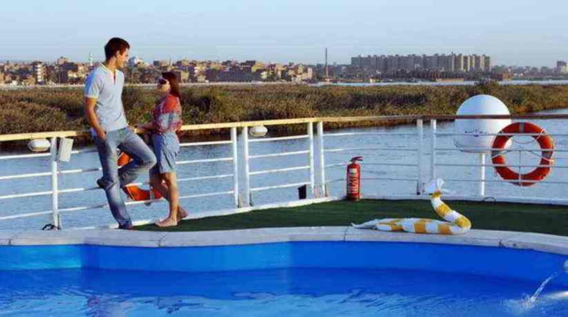 Amarante, a Nile cruise ship, operated by Amarante