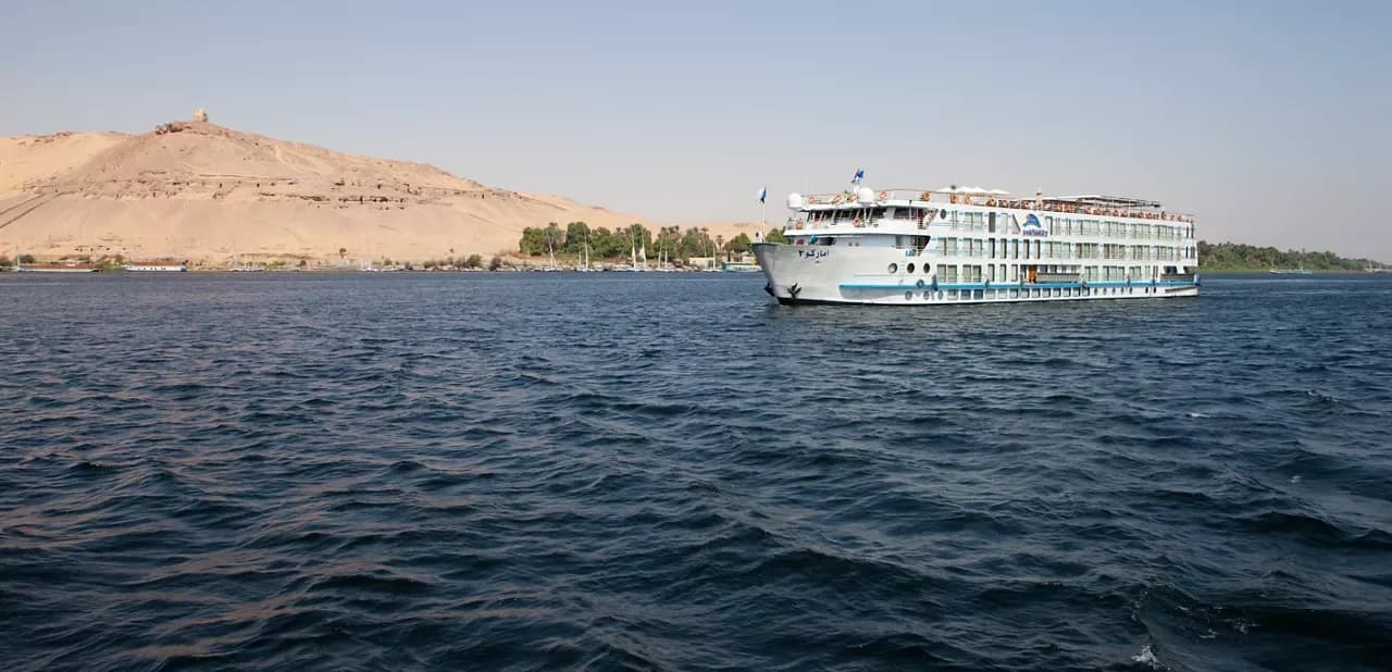 Antares, a Nile cruise ship