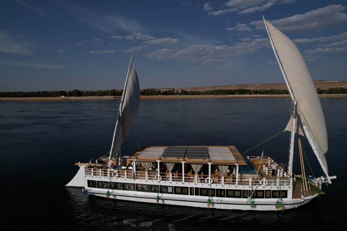 Bens, a Nile dahabiya